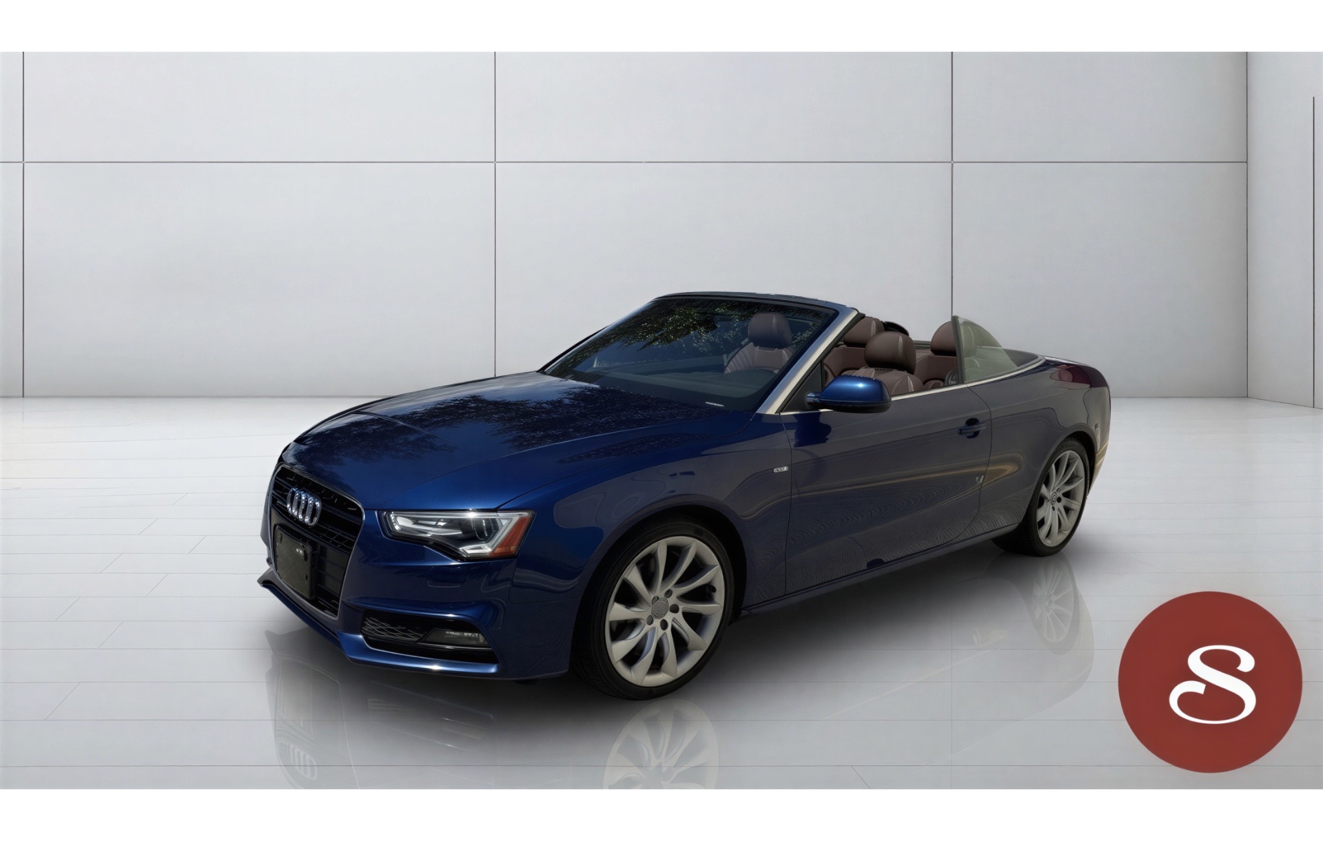 Blue 2016 Audi A5 Convertible All-Wheel Drive Automatic